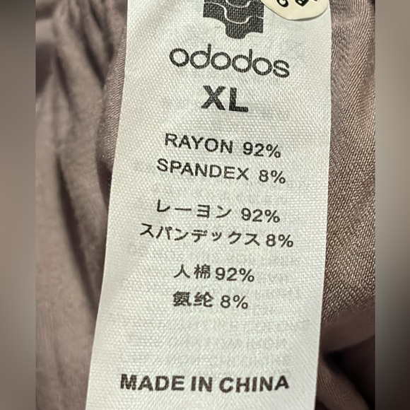 New ODODOS Women's Wide Leg Palazzo Lounge Pants with Pockets Light Weight Loose - Picture 9 of 12